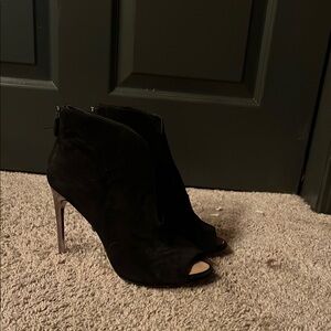 Heels with Metallic heel (Neiman Marcus)